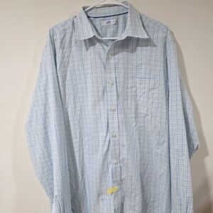 Men's Blue Checkered Shirt